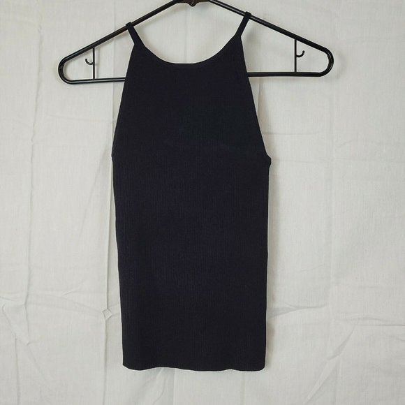 Olivaceous Womens Black Sleeveless Scoop Neck Pullover Tank Top Size Small - Picture 1 of 8